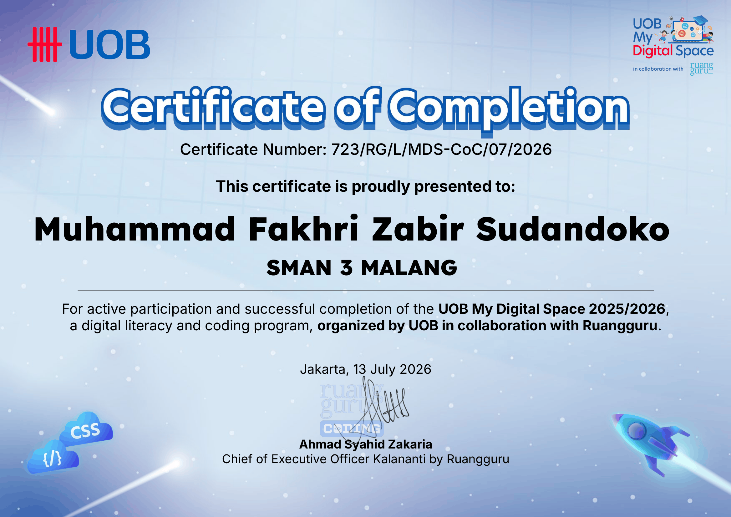Certification Codefest